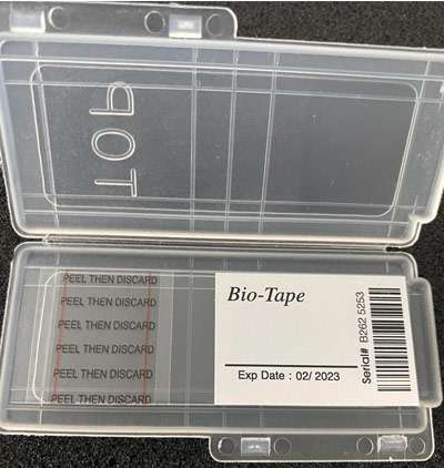 bio tape sampling