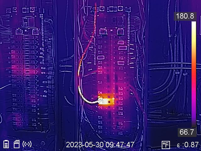 Electric Panel IR Inspection Image ABC20230530094748