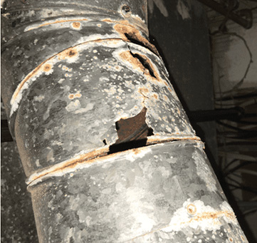Furnace Flue and Venting Problems home inspection columbus ohio