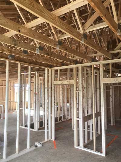 New construction inspection for framework