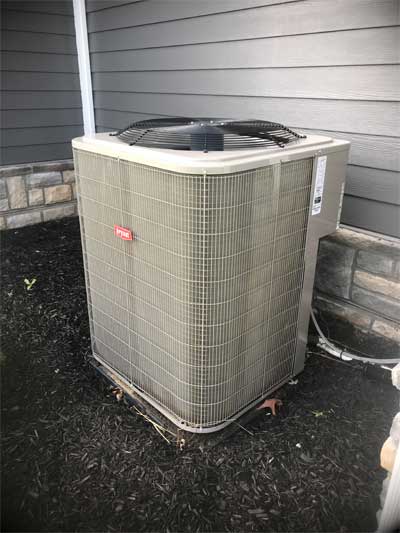 New HVAC unit inspection