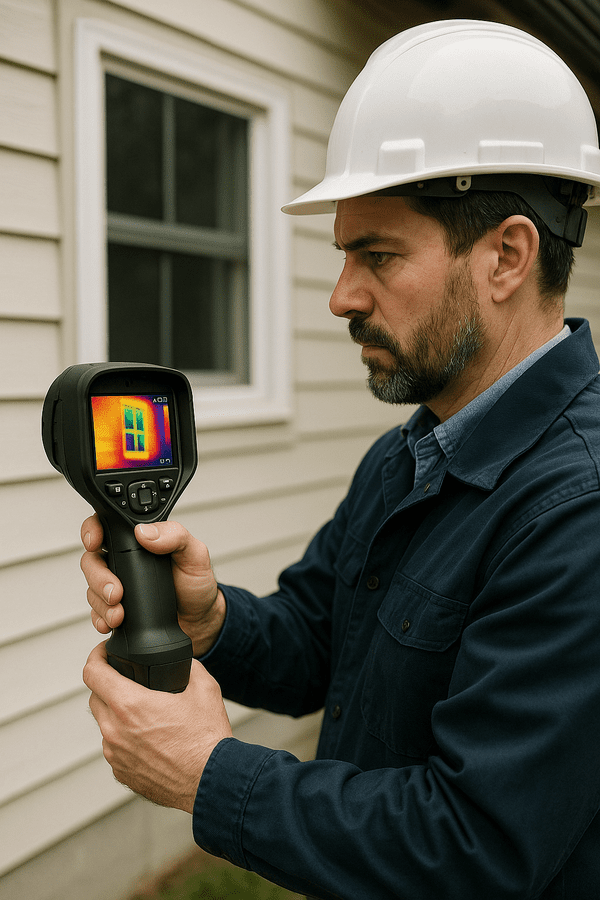 commercial property thermal imaging inspection in cleveland, ohio